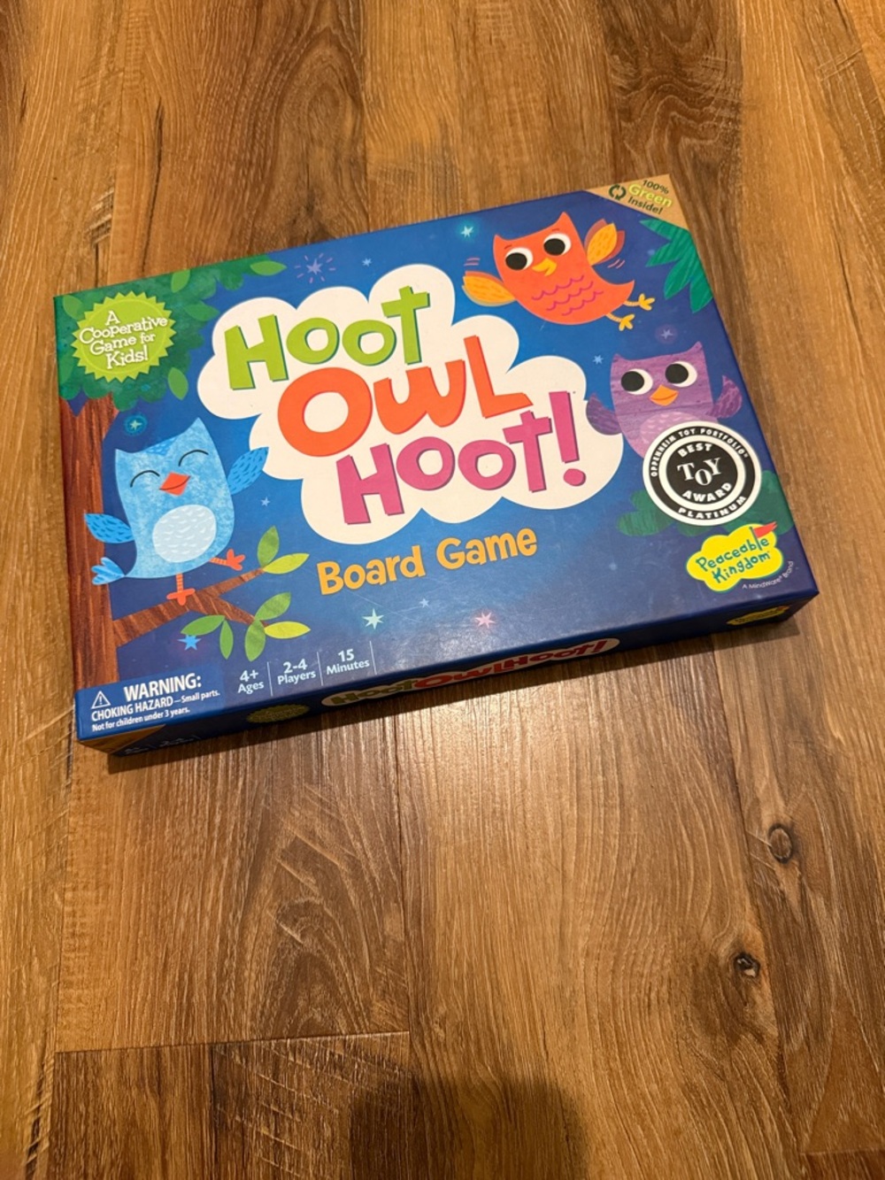 Hoot Owl Hoot! Board Game
